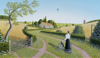 Summer Cycling, 1996 by Peter Szumowski